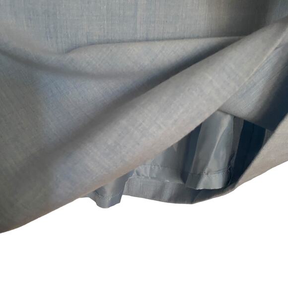 Women's Size 14 CALVIN KLEIN Dress Light Blue Cap Sleeves Lined Minimalist Sharp - Picture 7 of 10